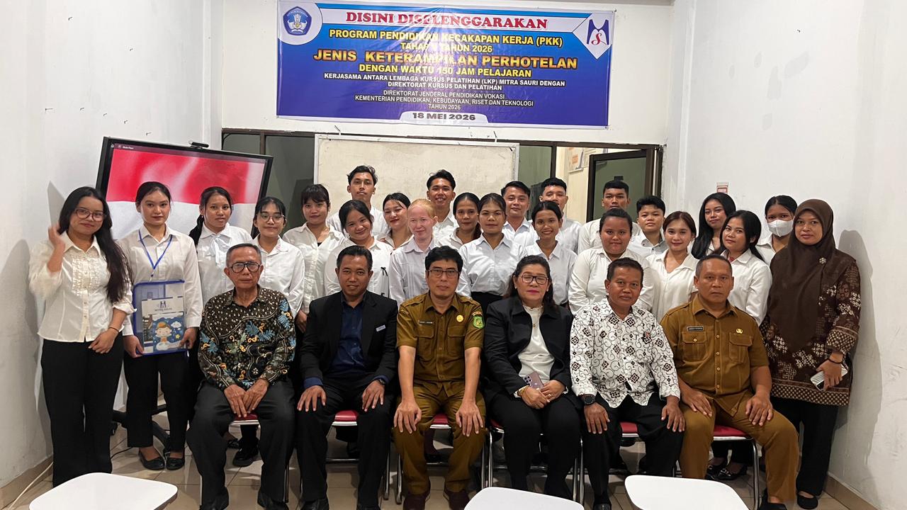 PEMBUKAAN PKK TAHAP V LKP MITRA SAURI - KEMENTERIAN PENDIDIKAN DASAR DAN MENENGAH TAHUN 2026